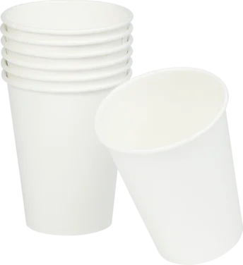 Pappbeger 35cl Ecoecho Hvit