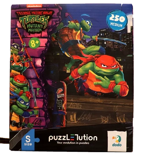 Turtles Mutant Mayhem Puzzle S 150stk