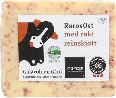Rørosost m/Røkt Reinsdyr Galåvolden
