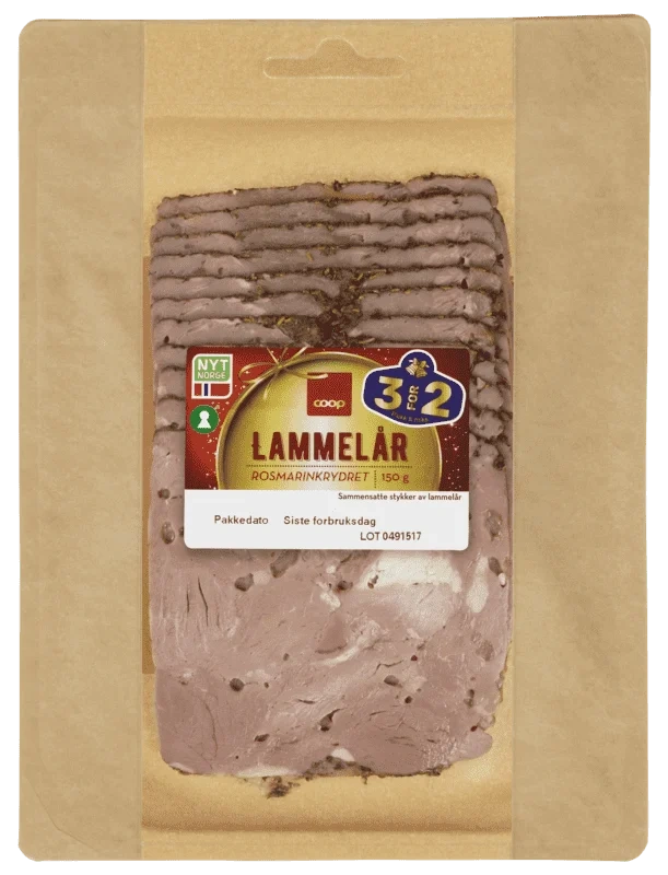 Coop Lammelår 150g