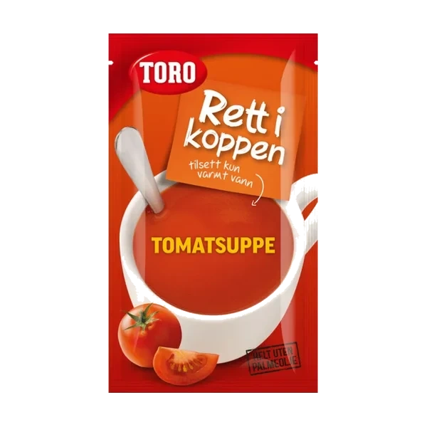 Tomatsuppe 19g Rett I Koppen 1 Stk Toro