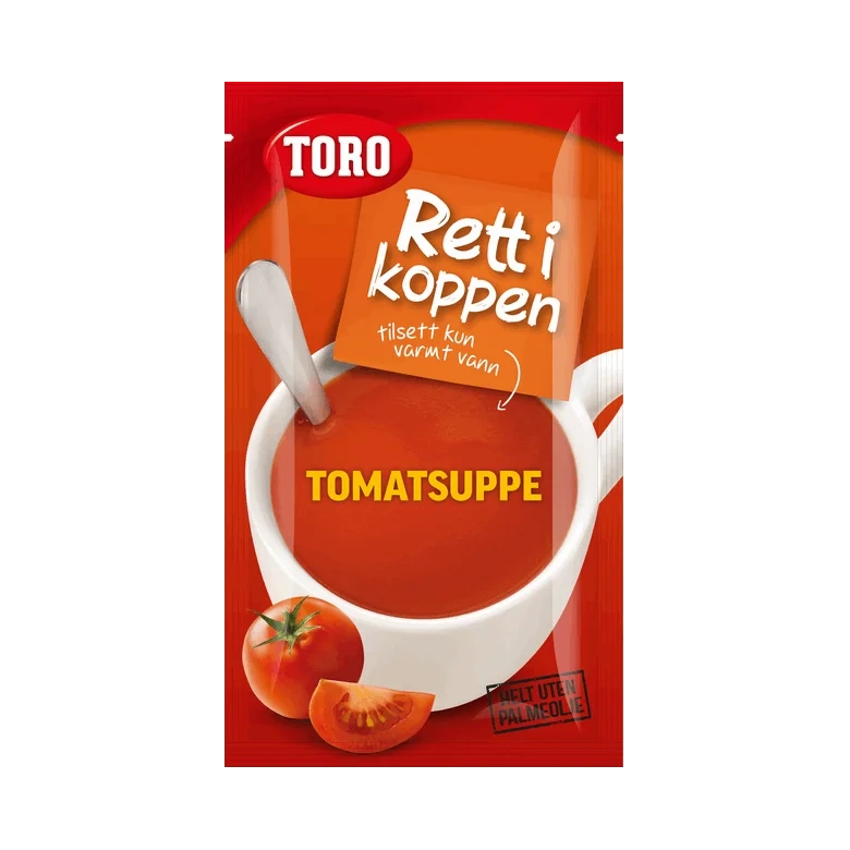 Tomatsuppe 19g Rett I Koppen 1 Stk Toro