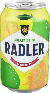 uten Radler Ingefær & Lime 0.33l bx