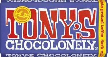 Tony's Chocolonely Mörk Choklad Pretzel Toffee 180g