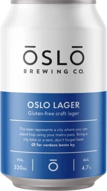 Oslo Brewing Co 0,33l Oslo Lager