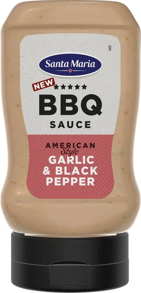 BBQ Sauce Garlic & Black Pepper