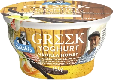Salakis Gresk Yoghurt Vanilje og Honning 150g