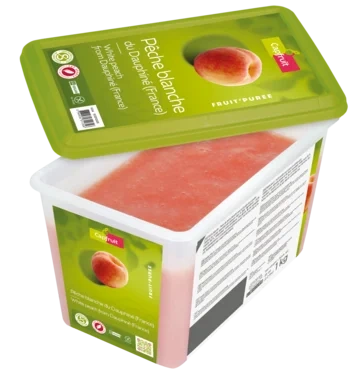 Hvit Fersken Puré 1kg Capfruit
