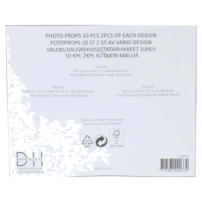 Halloween Fotoprops 10st
