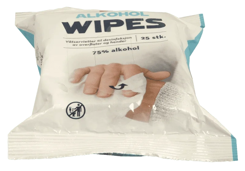 Coop Alkohol Wipes 25stk