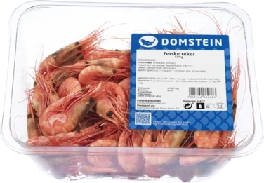 Reker Kokte Ferske Domstein