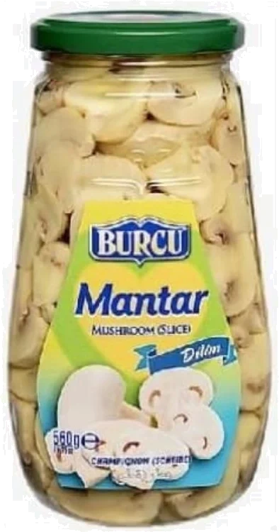 Burcu Skivet Sjampinjong 560g