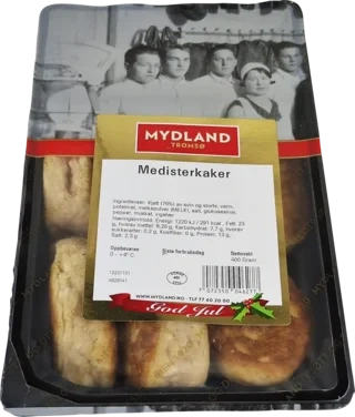 Medisterkaker 400g Mydland