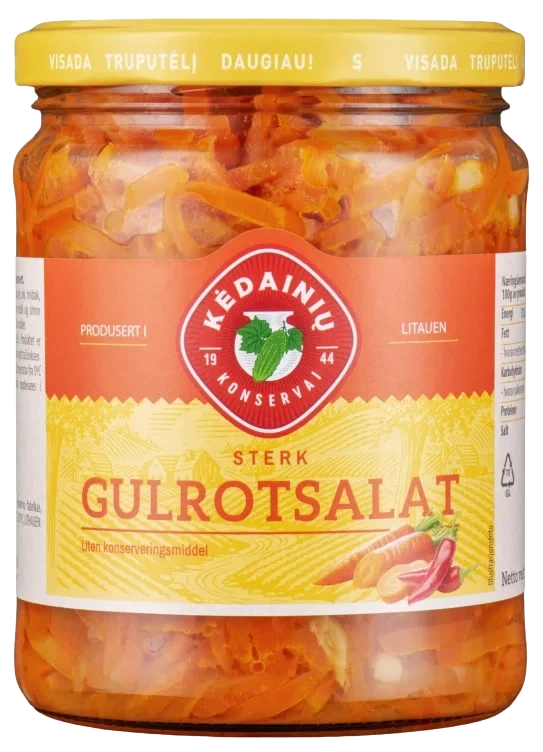 Gulrotsalat 480g Kedainiu