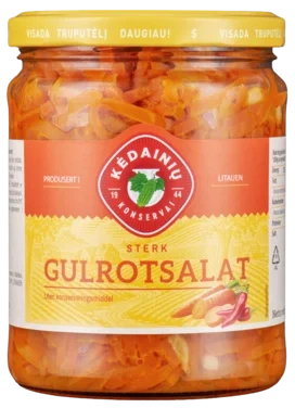 Gulrotsalat Stekt 480g Kedainiu