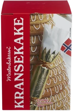 Kransekake 13 Ringer 500g Mesterbakeren