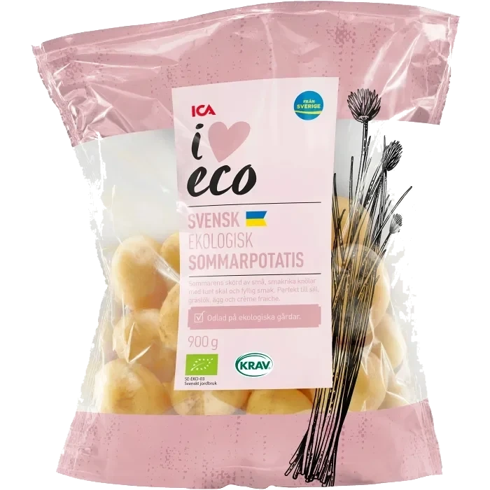 Sommarpotatis KRAV 900g ICA Klass 1