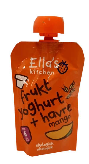 Ellas`s Frukt Havre&Mango 100g