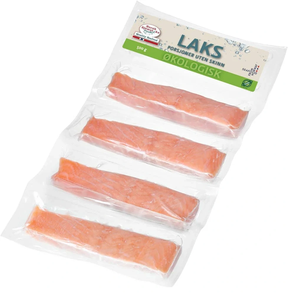 Laksefilet uten skinn Økologisk, 500 g