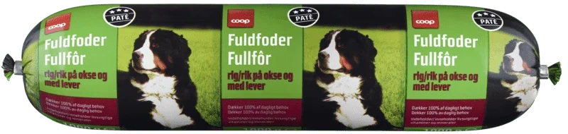 Coop Dogz Biff & Leverpølse 1kg