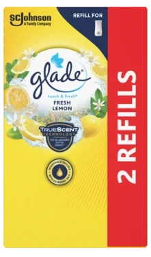 Glade Touch&Fresh Fresh Lemon Duo Refill 2x10ml