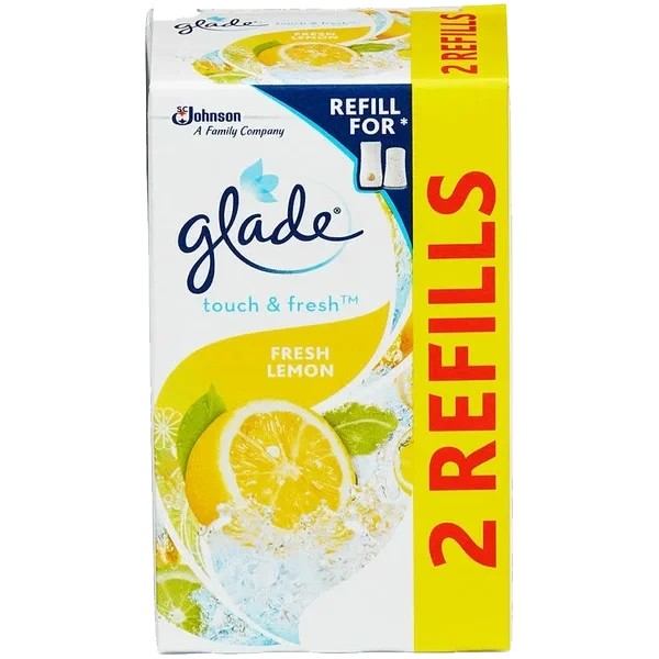Glade Touch&Fresh Fresh Lemon Duo Refill 2x10ml