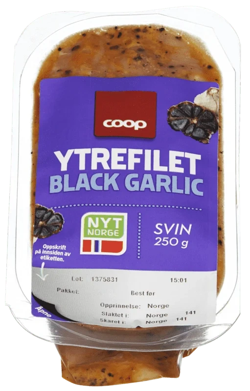 Coop Ytrefilet Black Garlic 250g