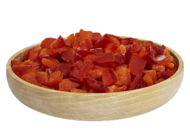 Paprika Rød Ternet 2kg