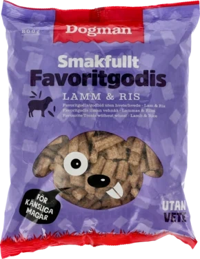 Favoritgodis Lam & Ris 800g