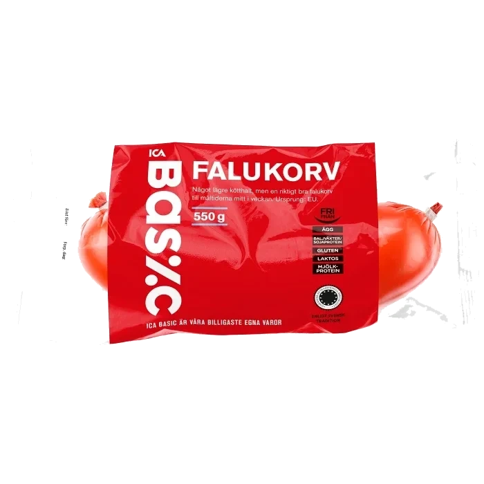 Falukorv 550g ICA Basic