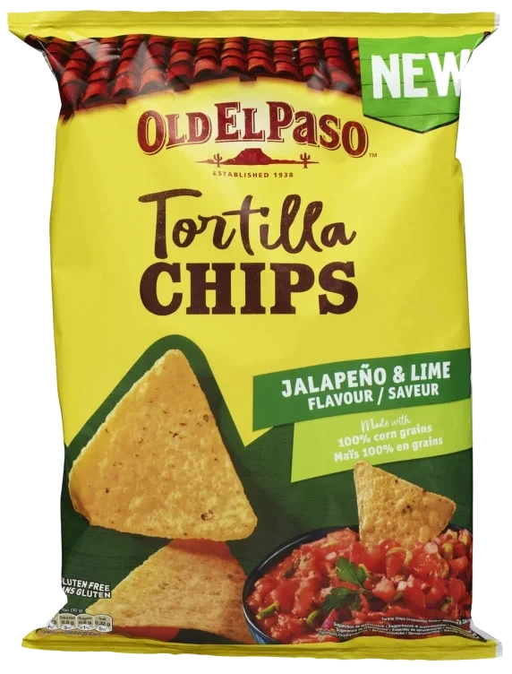Tortilla Chips Jalapeno&Lime 170g