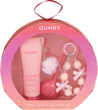 Gunry Hand Cream & Lip Balm Set