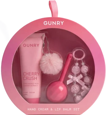 Gunry Hand Cream & Lip Balm Set