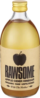 Rawsome Økologisk Eplesidereddik 500 ml