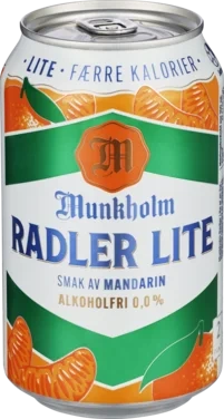 Munkholm Radler Lite Mandarin 0,33l boks