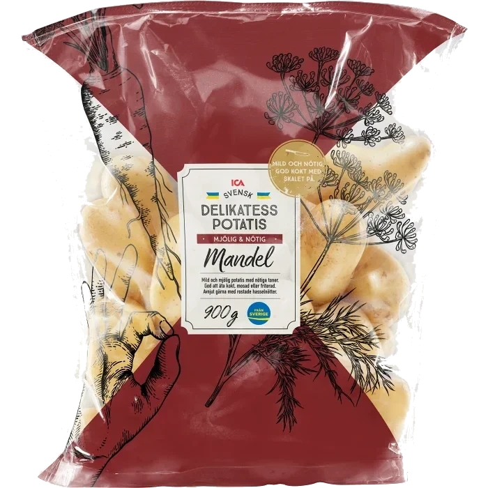 Delikatess Mandelpotatis 900g Klass 1 ICA