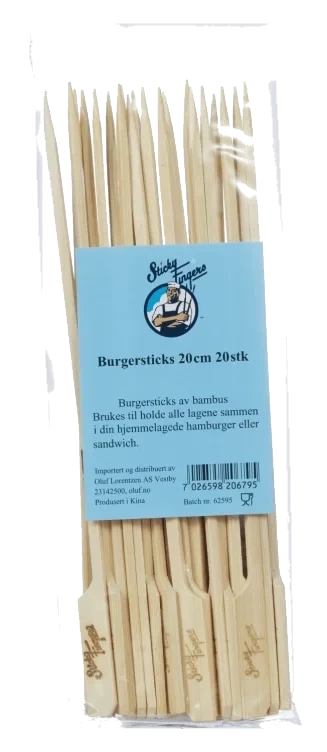 Burgersticks 20stk Sticky Fingers