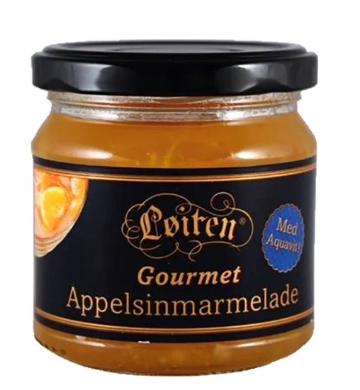 Løiten Gourmet Appelsinmarmelade 200g