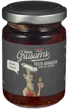 Onkel Grusoms Pesto Arrabiata