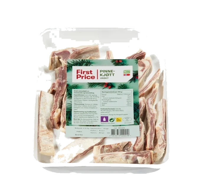 Pinnekjøtt Lam Urøkt Ca1kg First Price