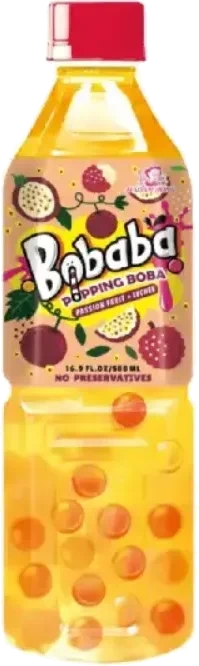 Madam Hong Bobaba Passionfruit Lychee 500ml