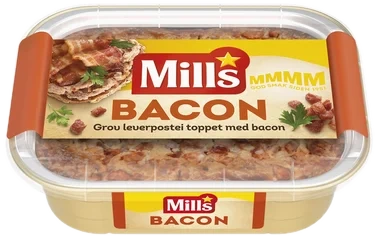 Baconpostei Ovnsbakt 185g Mills