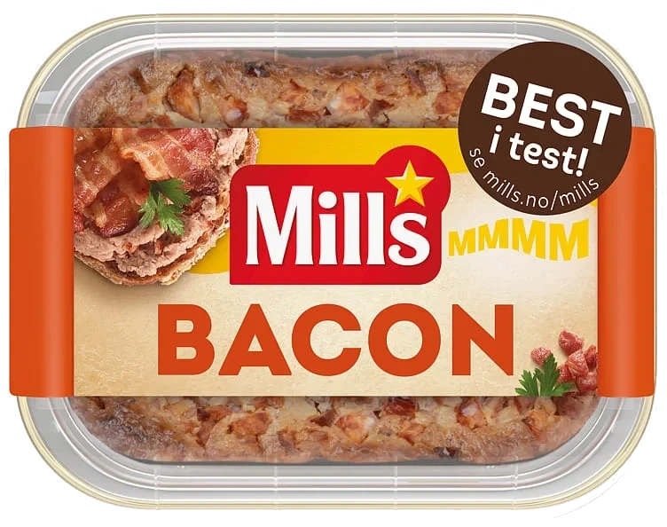 Baconpostei 185g Mills