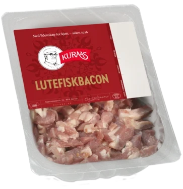 Lutefiskbacon 250gr Kuraas