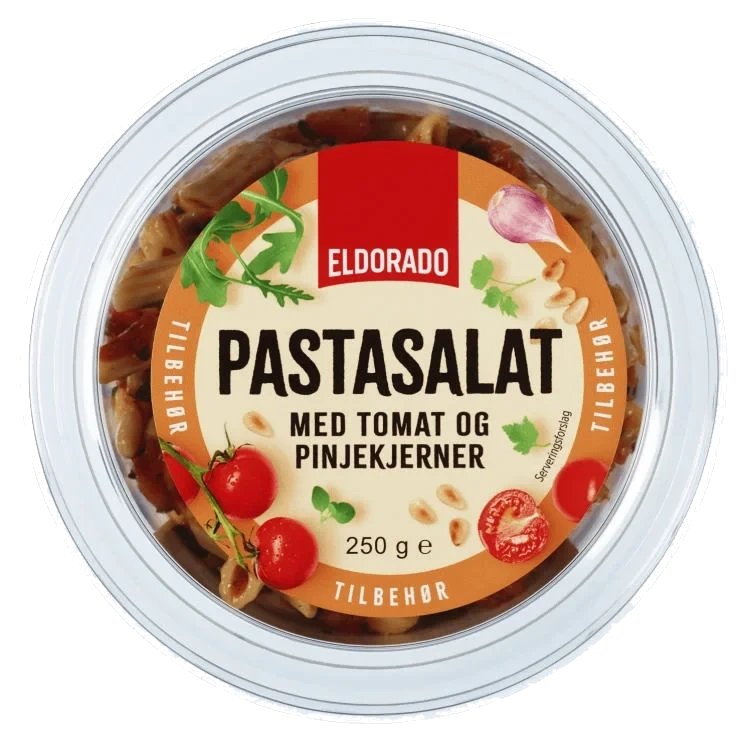 Pastasalat Tomat/pinjekjerner 250g