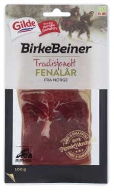 Birkebeiner Fenalår Skivet 100g Enh