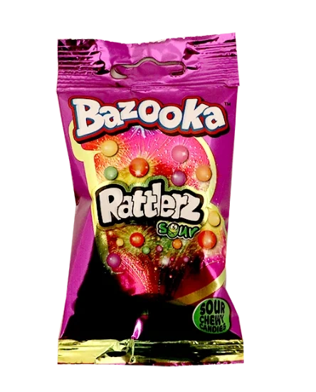 Bazooka Rattlerz Sour 40g