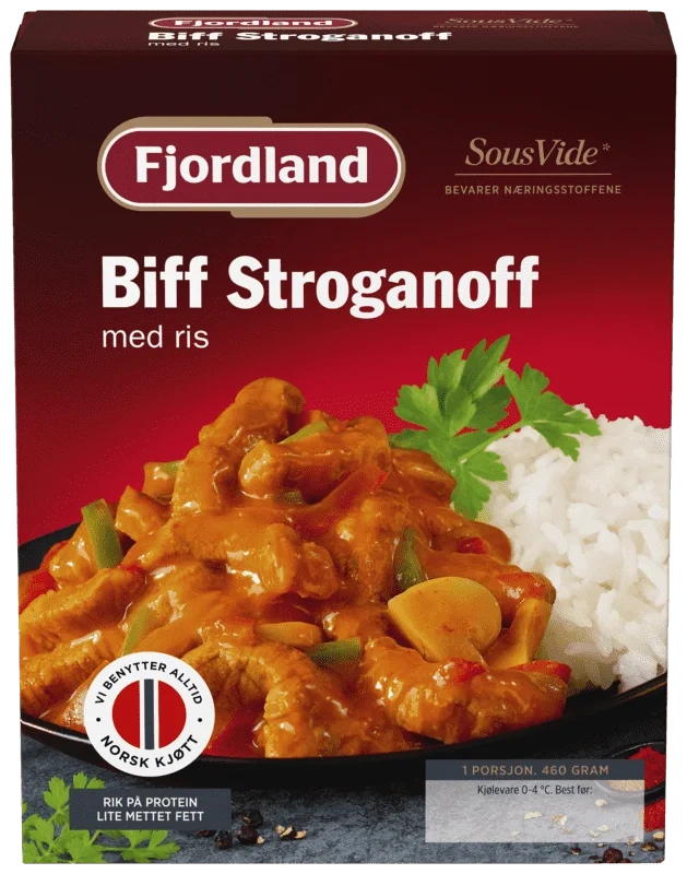 Fjordland Biff Stroganoff 460g