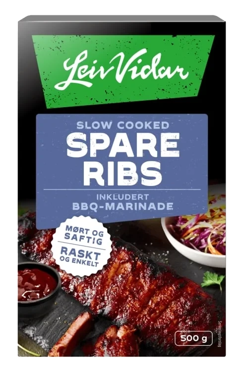 Spareribs 500g Leiv Vidar
