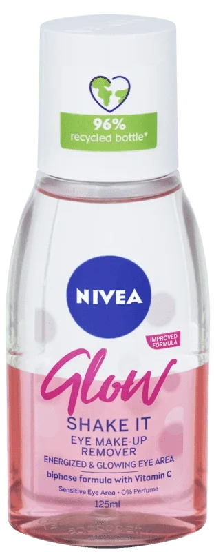 Nivea Eye Makeup Remover Glow Double Effect 125ml